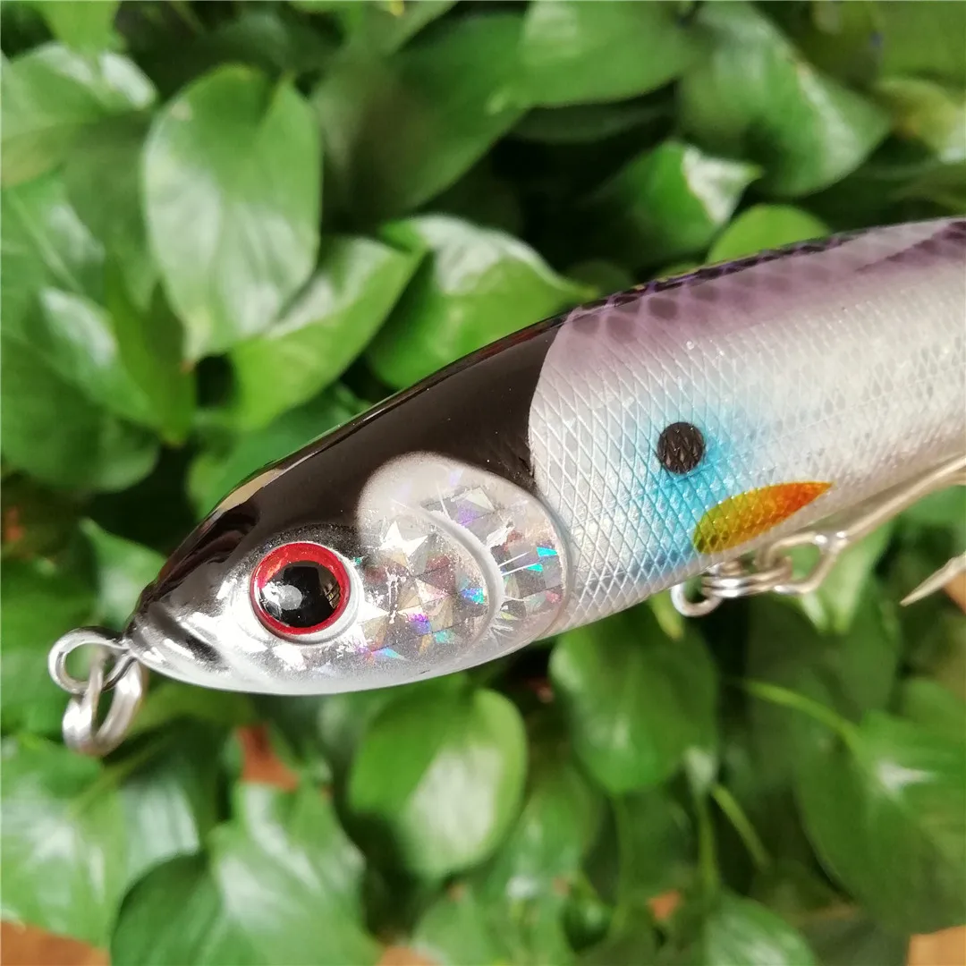 Noeby-señuelo de pesca Stickbait, cebo duro Artificial para pesca de atún en el Mar, Señuelos de lápiz que se hunden, 3 piezas, 16cm, 98g - imagen 4