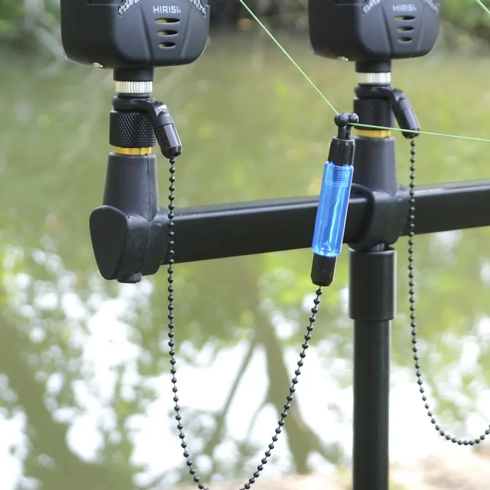 Hirisi 4x bobinas de Swingers de pesca de carpa para indicador de alarma de pesca accesorios de pesca B2024 - imagen 2