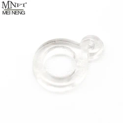 Banda elástica transparente para cebo de carpa