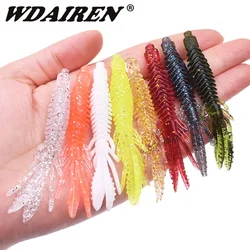 Wobbler Flotante Twintail 7cm – Cebo de silicona con olor a pescado