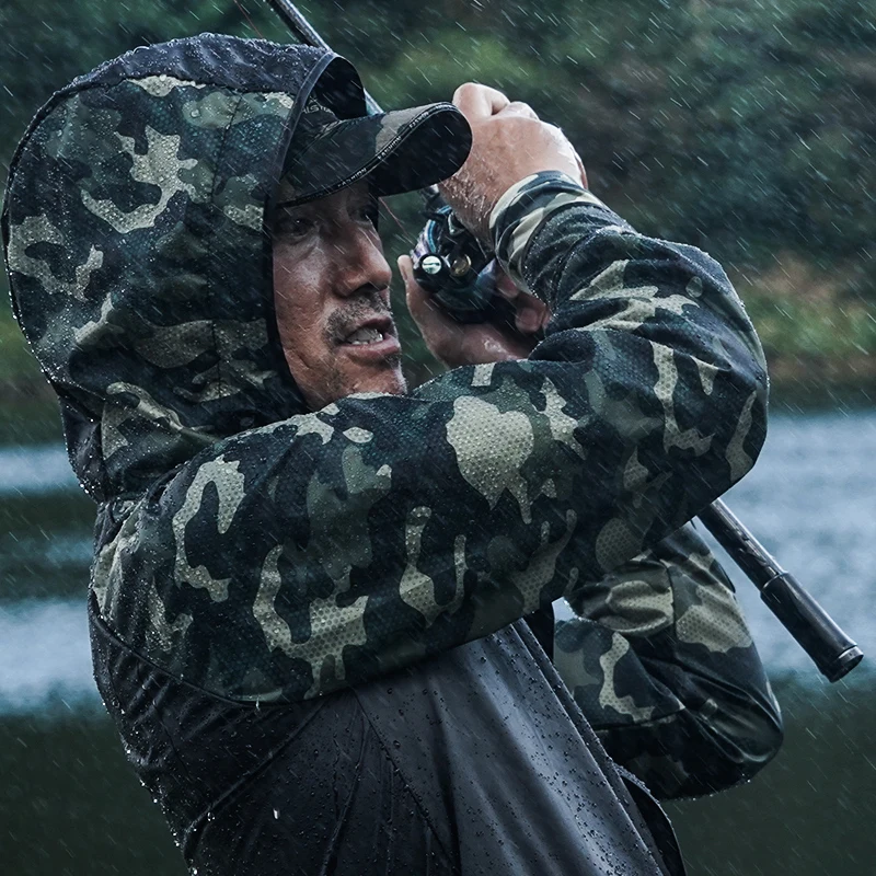 HISTAR impermeable 5 grado Oxford tela suave TPU presión hidrostática ligero Venta caliente impermeable de pesca portátil - imagen 2