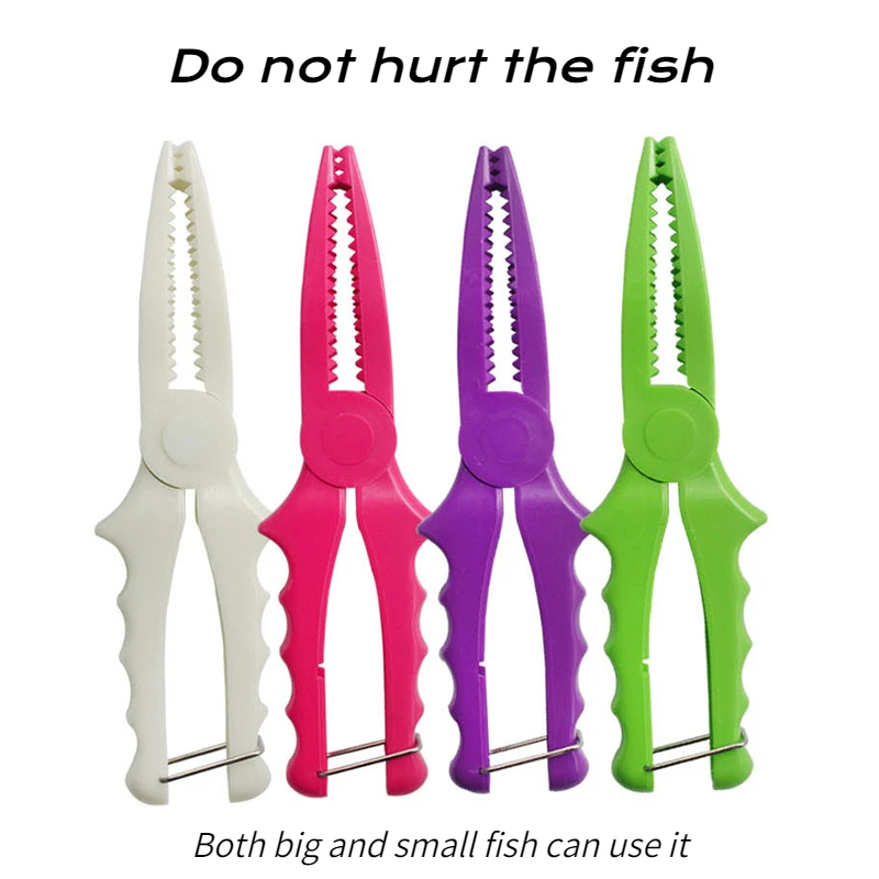 Controlador de peces portátil, alicates de pesca de plástico de ingeniería ABS, alicates flotantes, herramientas de pesca ligeras, 1 unidad - imagen 4