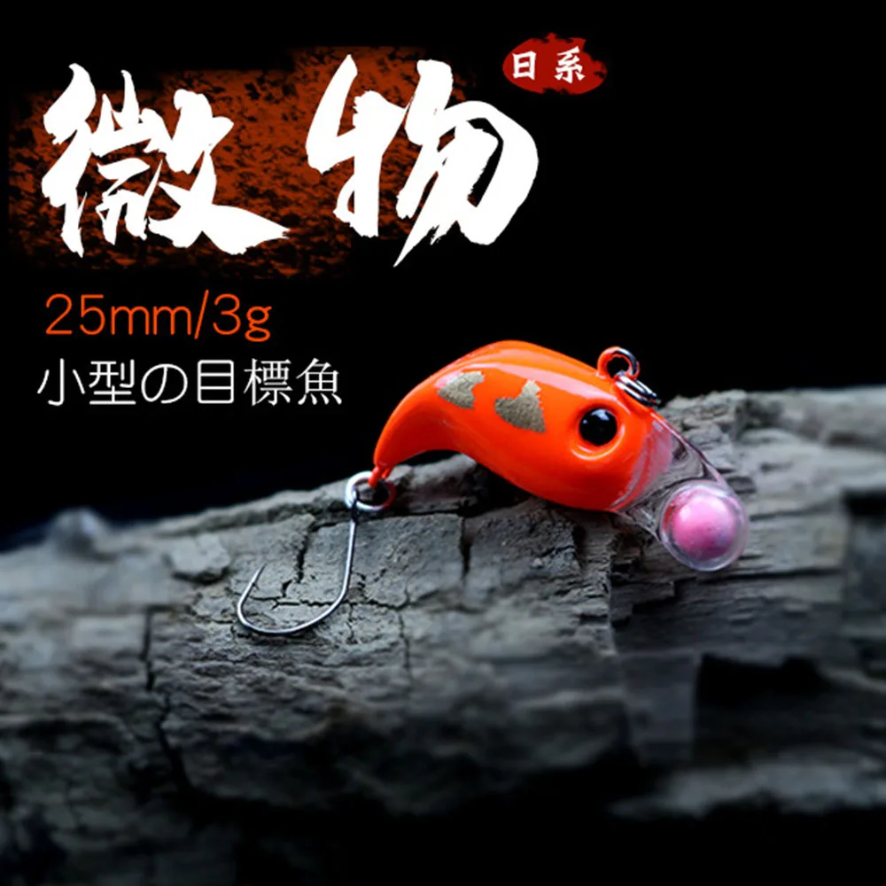 HISTOLURE-SEÑUELOS DE pesca de trucha de un solo gancho, 32mm, 2,5g, VIB, Spinner, cebo de fundición, hundimiento, Minnow, Wobbler, aparejos de pesca de manivela - imagen 2