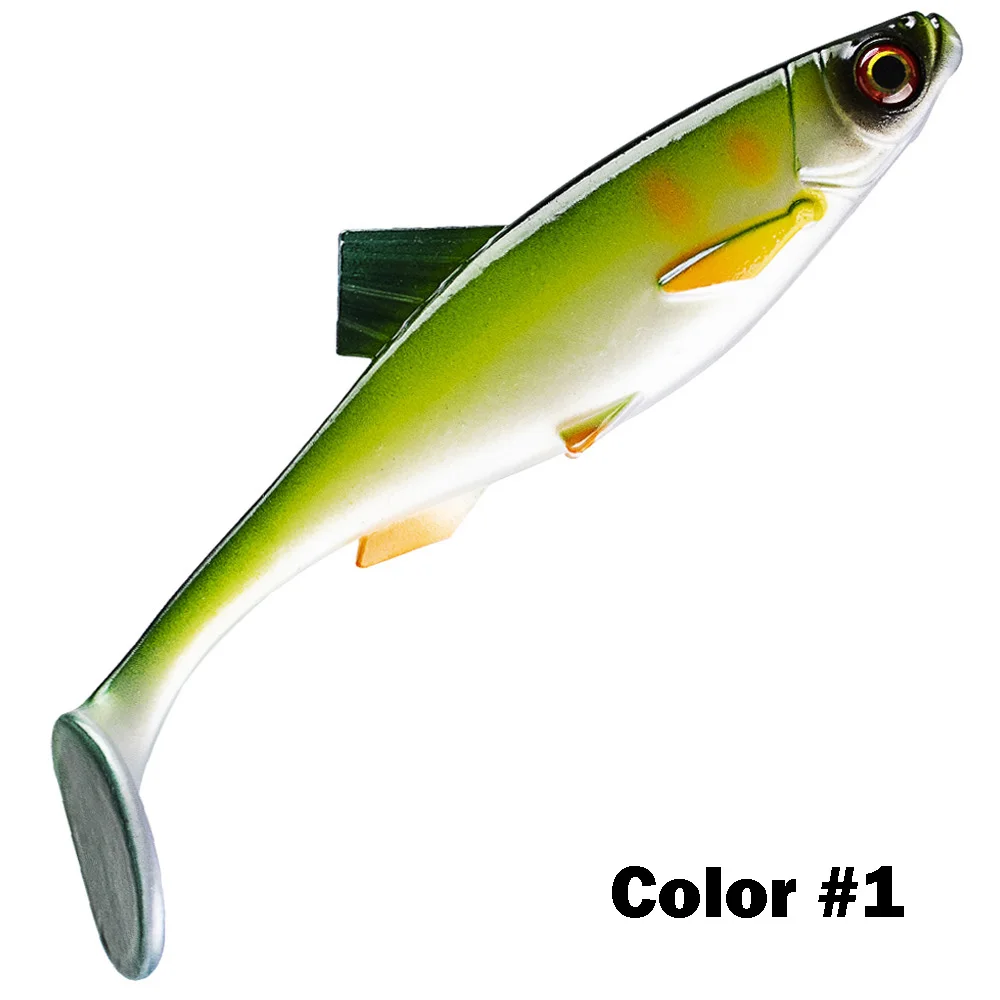 Señuelo de pesca colorido diseñado para una captura efectiva