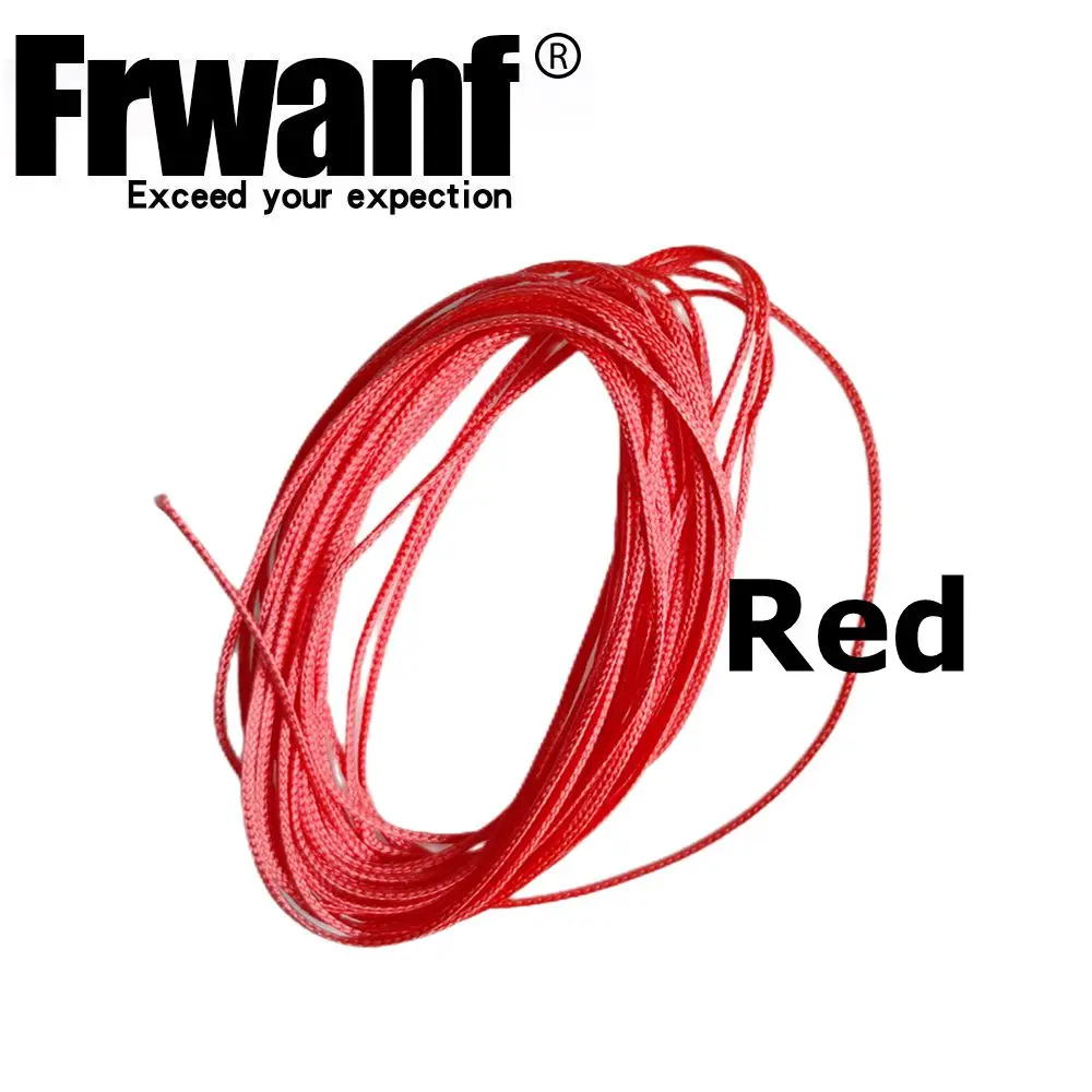 Frwanf 10 m/lote 16 hebras PE línea de pesca trenzada cuerda de núcleo hueco súper fuerte para anzuelo de asistencia aparejo pesca de lanza de buceo - imagen 3
