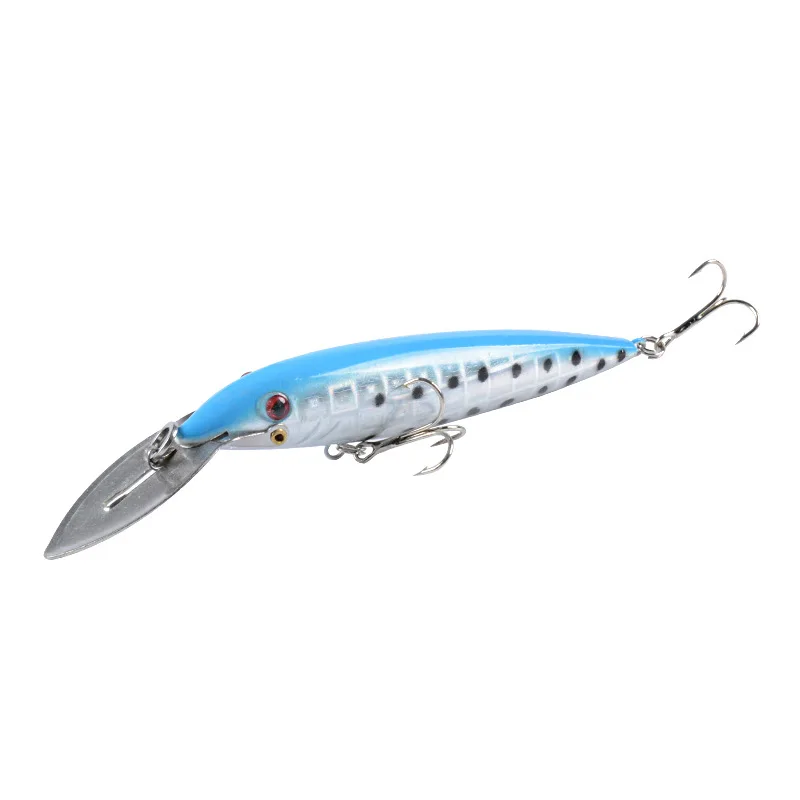 Señuelos de pesca flotantes de pececillo, 140mm, 16,2g, agua salada, cebo duro Artificial de fundición larga, equipo de pesca Swimbait para trucha de agua salada - imagen 5