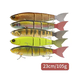 Balam Madness Swimbait – Señuelo articulado gigante para agua salada