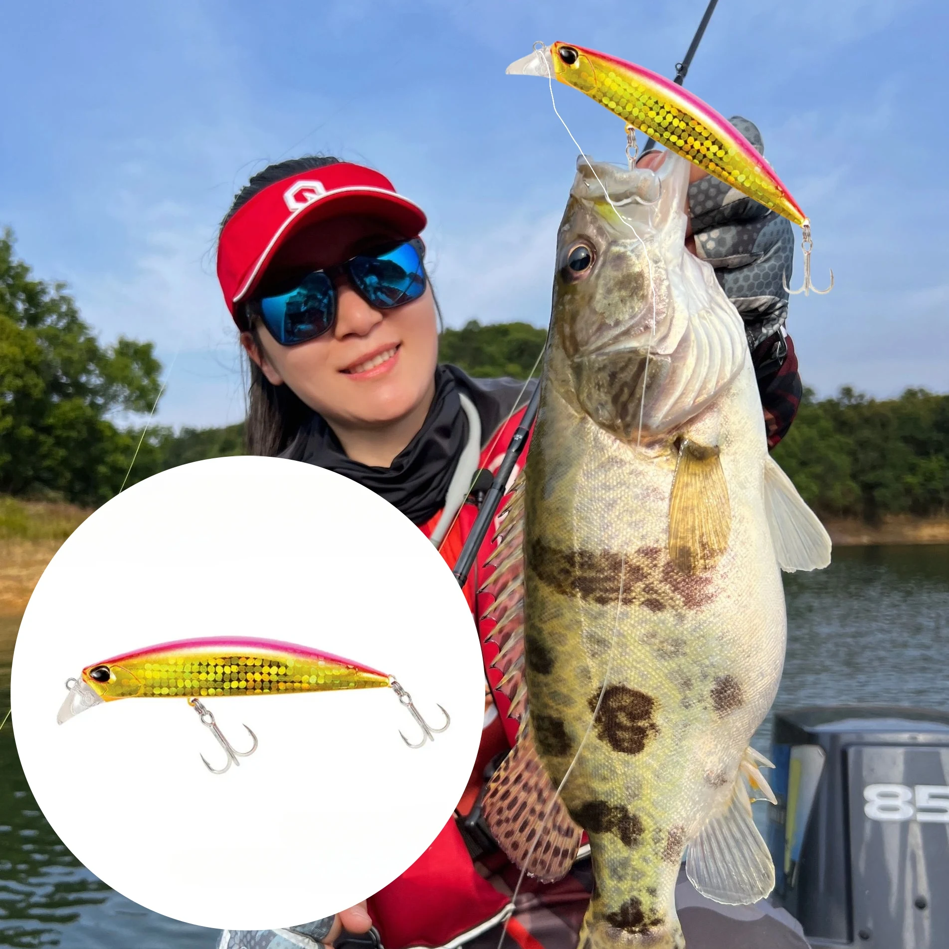 Señuelo de pesca de alta calidad, 30g/105mm, cebo duro, pececillos, cebo falso para agua dulce y salada, Swimbait para pesca de carpa - imagen 5