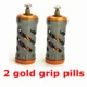 2 gold pills