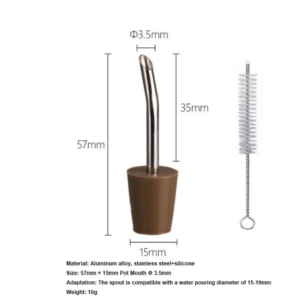Extensor de silicona para hervidor – Boquilla portátil para pesca - imagen 5