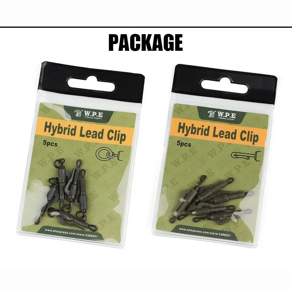 Lote de 10 unidades de enganches de pesca duraderos, nuevo clip de cable de conexión rodante, gancho de pesca de enlace rápido - imagen 5