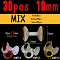 30pcs 10mm mix