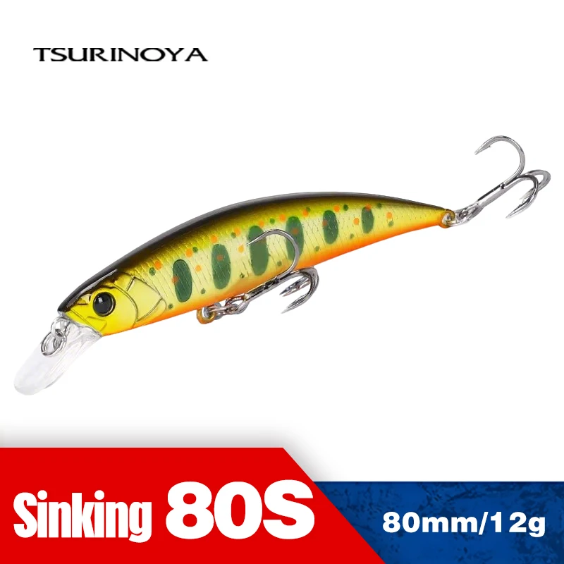 Señuelo Pececillo Hundimiento Tsurinoya – Wobbler cebo duro depredadores