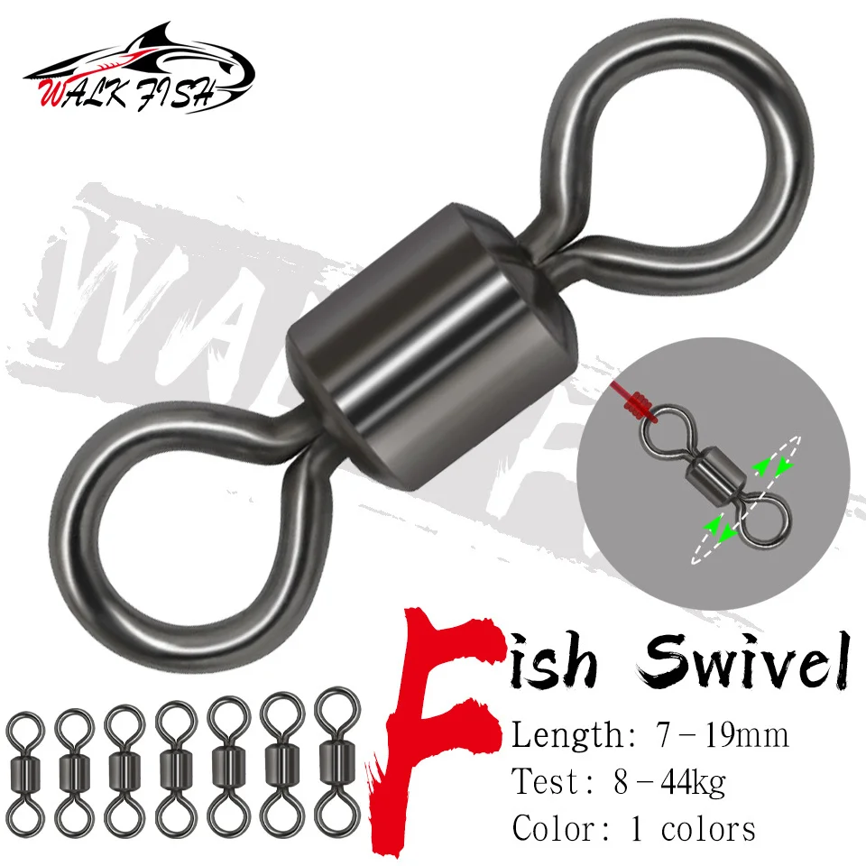 Giratorio Walk Fish con rodamiento de bolas – Anillo en 8