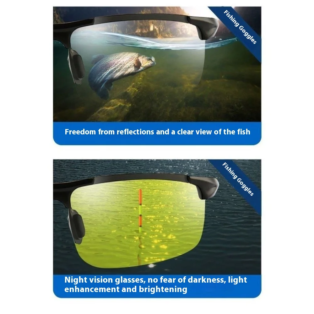 Cuando pescar, observar objetos flotantes, disparar peces y ver peces a través de gafas subacuáticas de alta definición. - imagen 4