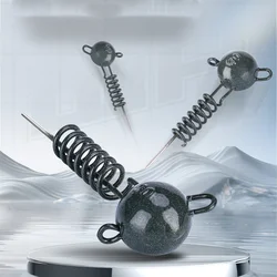 Plomo con tornillo para aparejos de pesca - resorte para colgar