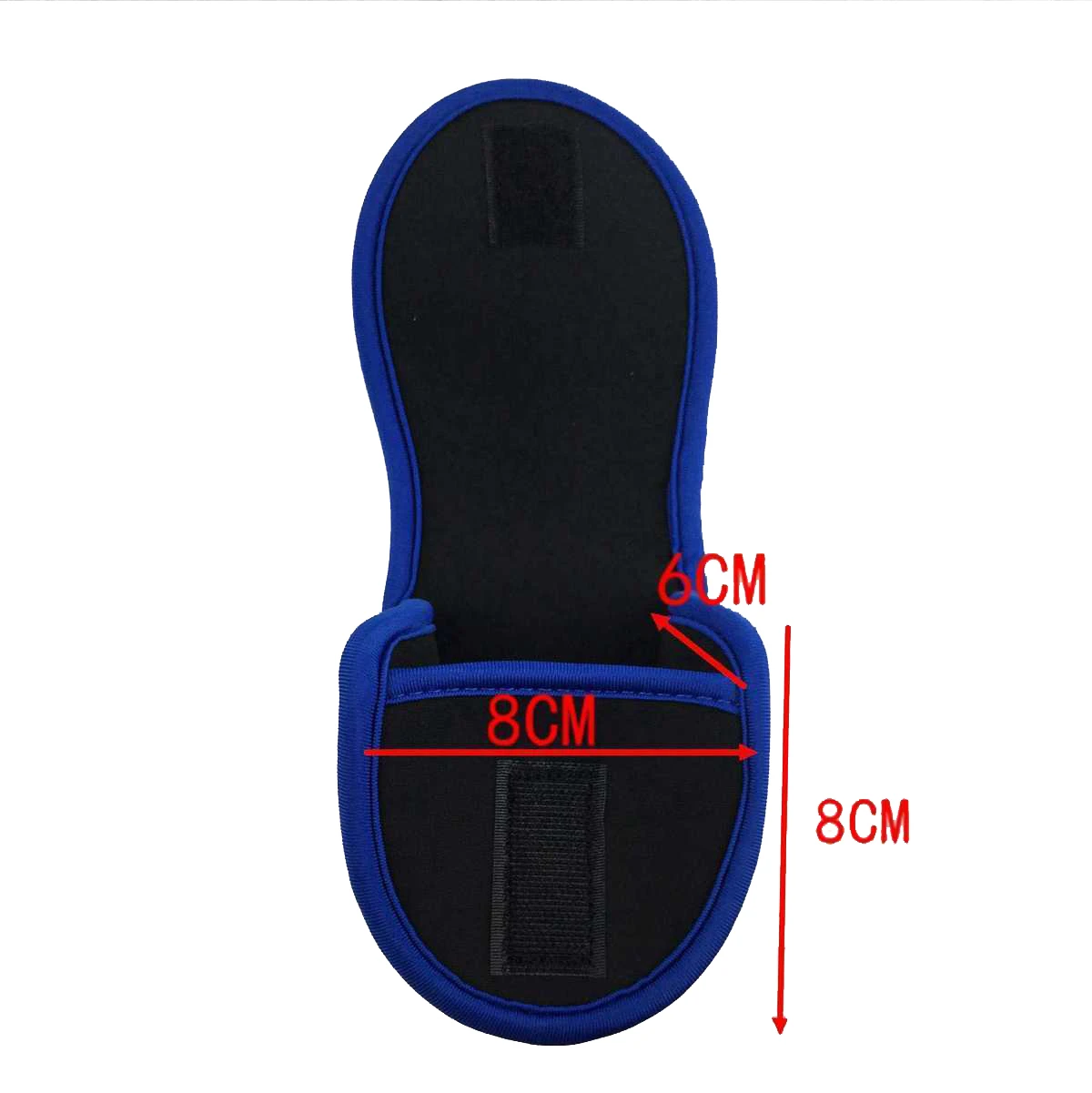 ELUANSHI-funda protectora de neopreno y nailon, bolsa para carrete de mosca giratoria, caja de bolsillo para señuelo de pez, pesca de carpa, azul - imagen 3