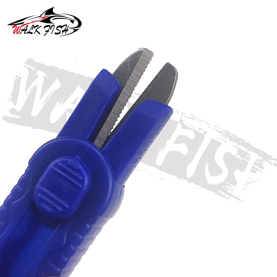 WALK FISH-tijera de pesca tipo Camarón, sedal de acero inoxidable, cortaúñas, aparejos de pesca multiusos - imagen 4