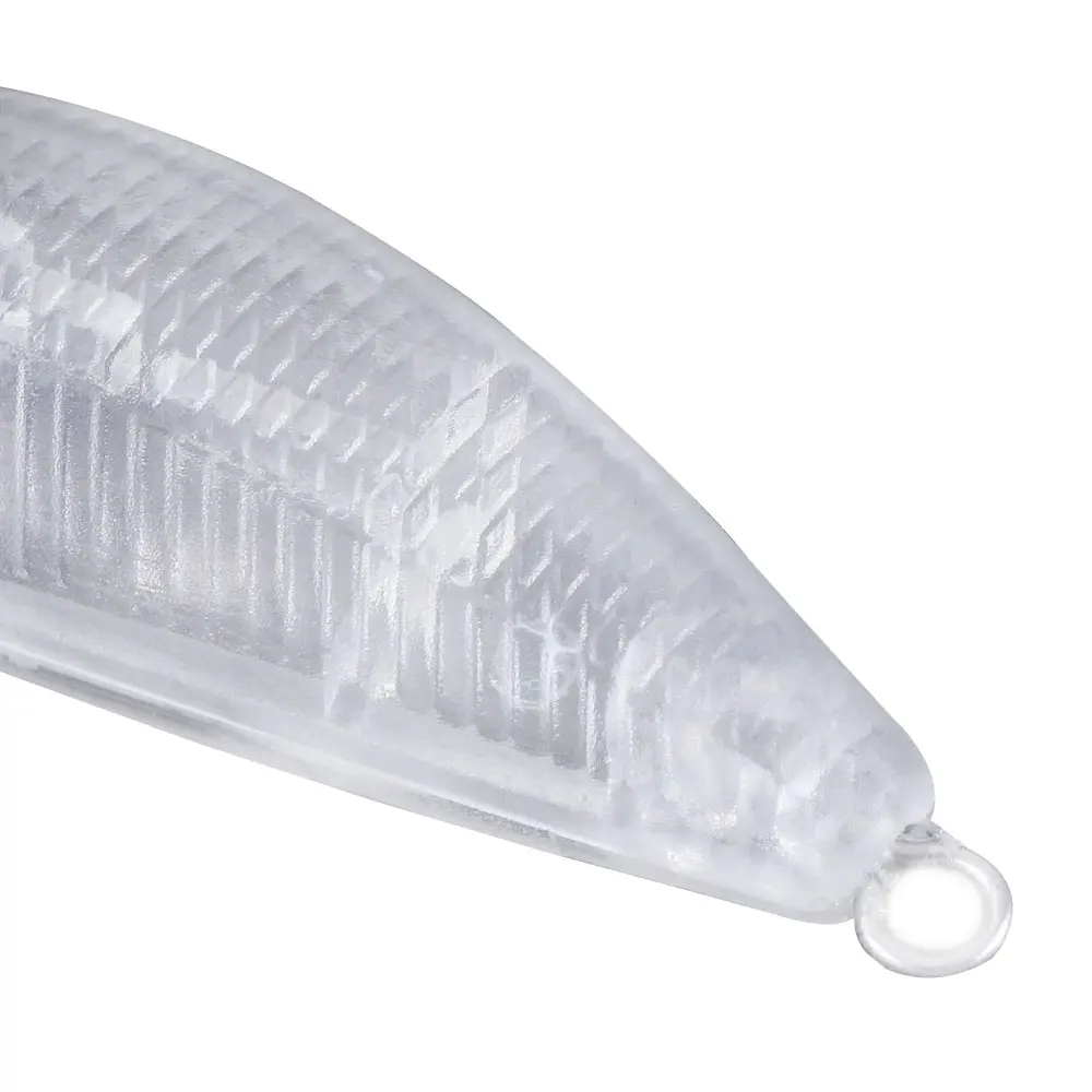 Señuelos Minnow sin pintar – Cuerpo duro transparente para aerógrafo - imagen 4