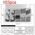 103pcs sinkers