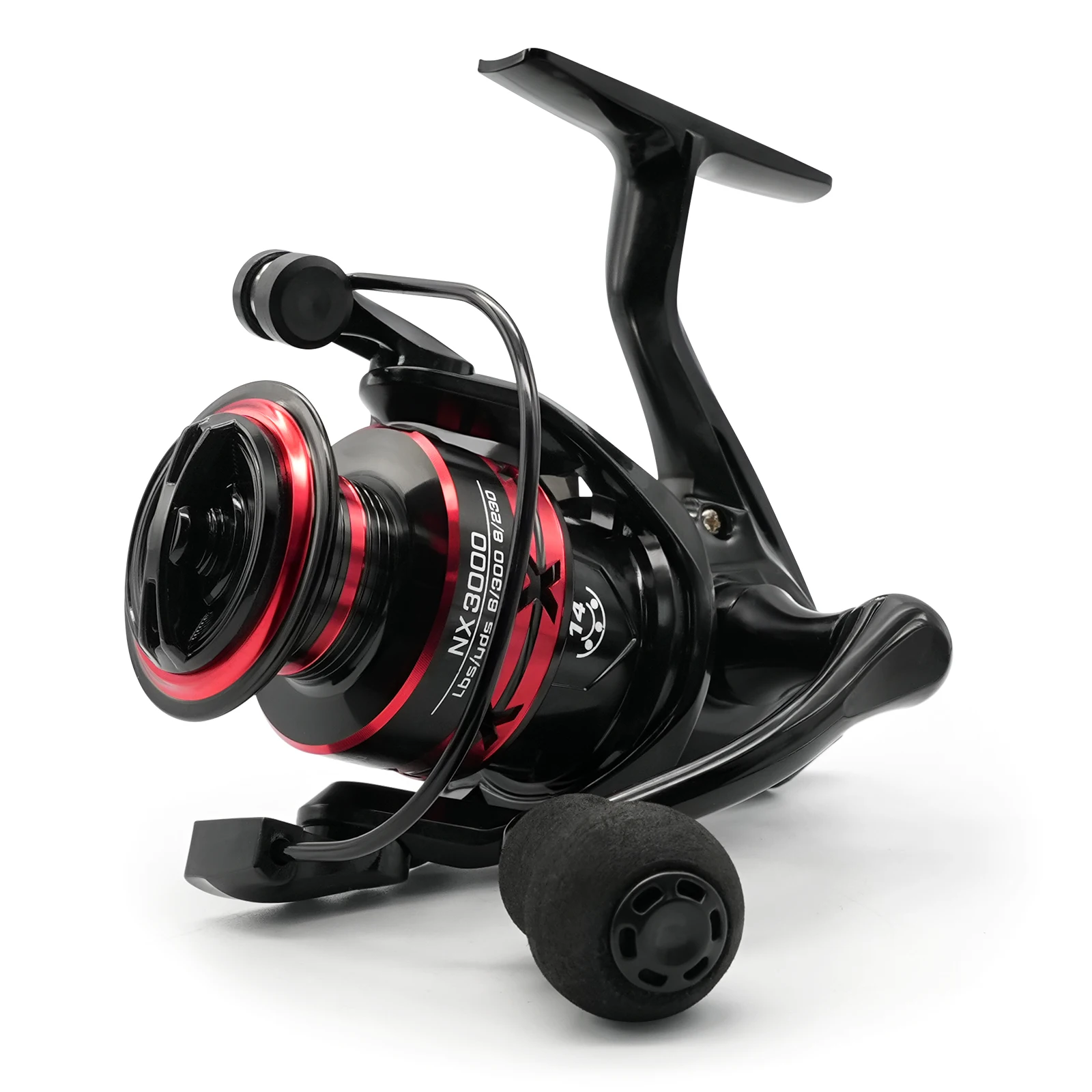 Carretes de pesca giratorios Rooblinos NX para agua salada, carrete de Metal de agua dulce, aparejos de pesca de carpa y trucha intercambiables izquierda/derecha - imagen 5