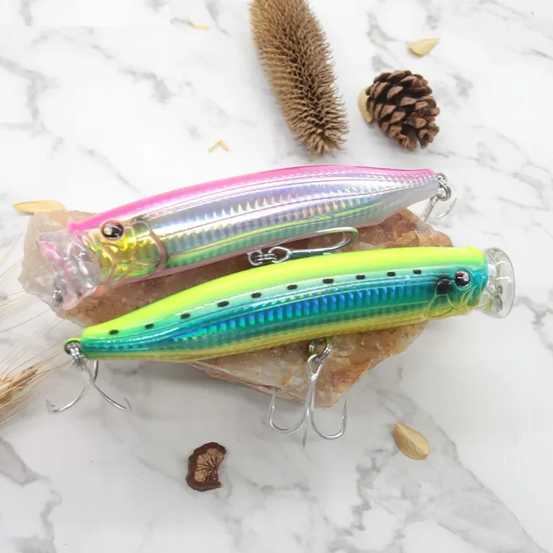 Tackle House Feed Popper-señuelo flotante para atún, 150mm, 54g, galos, señuelos duros, agua superior, 150mm, 54g, agua salada para pesca NBL9246 - imagen 5