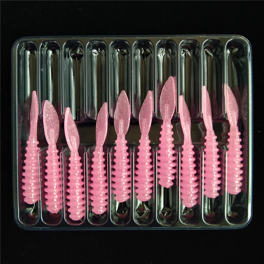 TSURINOYA 36mm 4,2g 50 Uds Ajing pesca señuelo suave PROMENADE Rockfish MEBARU silicona plásticos blandos UV señuelo de pesca - imagen 5