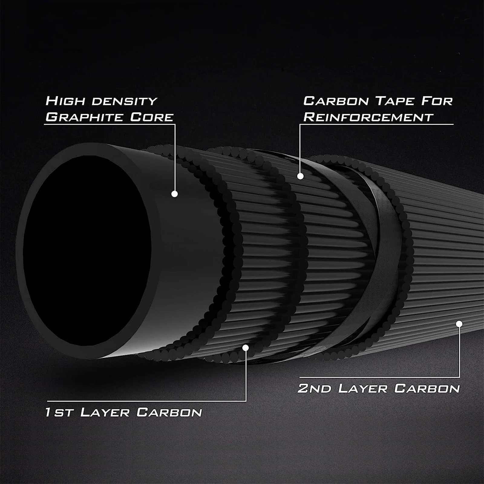 Goture knight-caña de pescar ultraligera de fibra de carbono 24T, 1,98 m, 2,1 m, 2,4 m - imagen 2