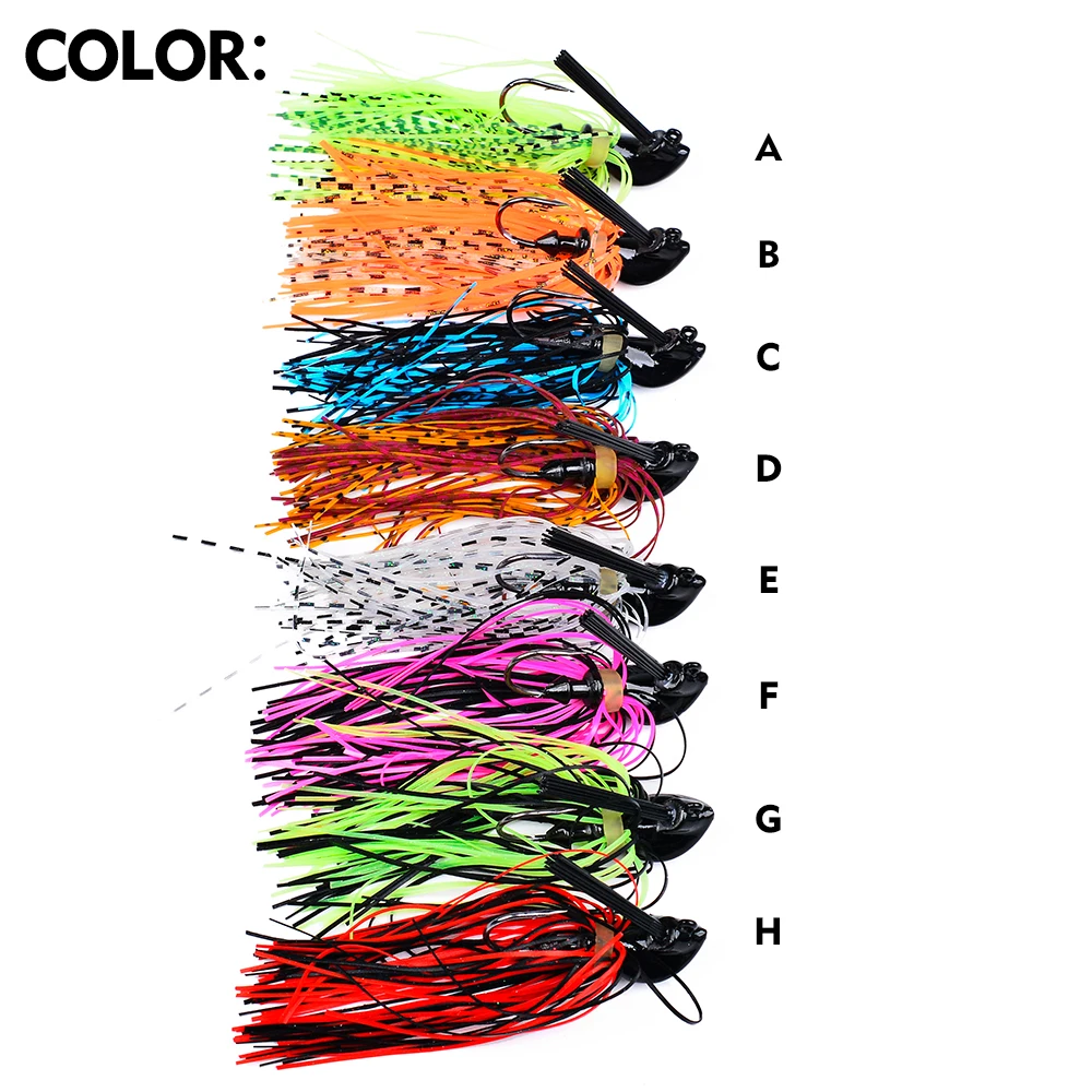 Proberos Swim Jigs Weedless – Cabeza de tungsteno para black bass - imagen 3