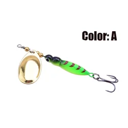 Crankbait giratorio con lentejuelas – Señuelo para trucha