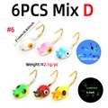 6pcs D