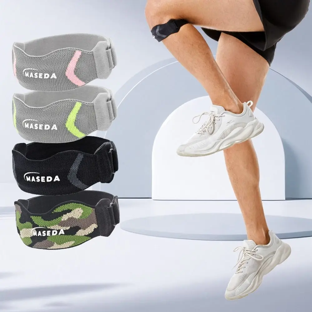 Rodillera protectora para la rodilla, correa de sujeción para la rodilla, deportiva, de camuflaje, presurizada - imagen 2