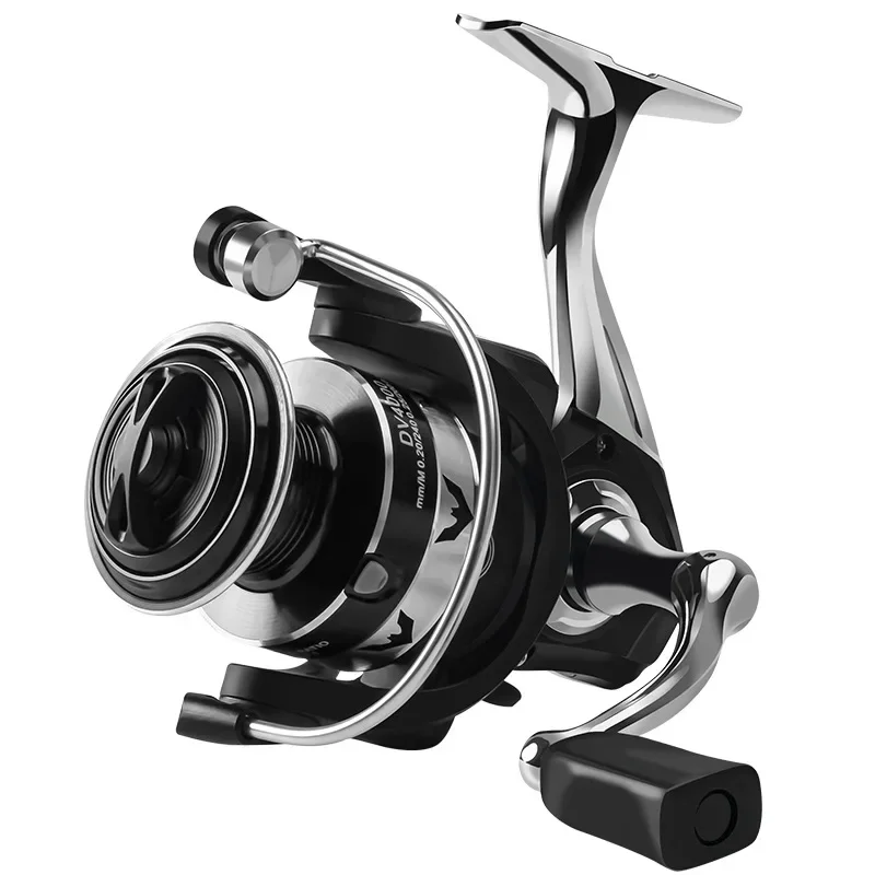 Carrete baitcasting metálico de alta velocidad para lubina 5.2:1