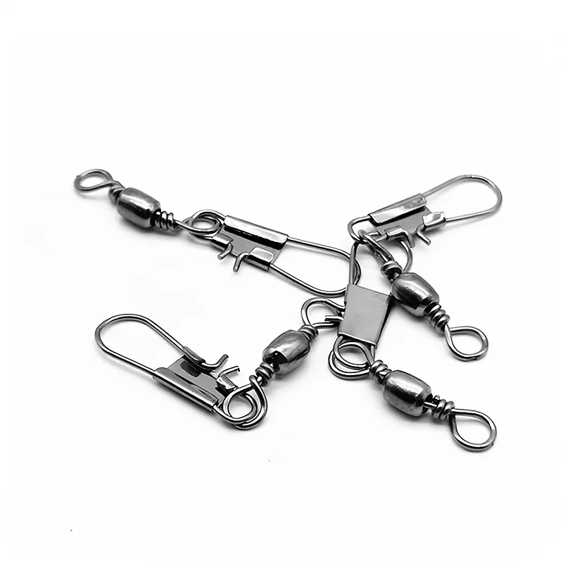 100 Uds rodamiento de bolas de pesca herramientas de carpa anzuelo de barco accesorios de productos herramienta de cebo entrelazado profesional ganchos línea de señuelo de pesca Con - imagen 4