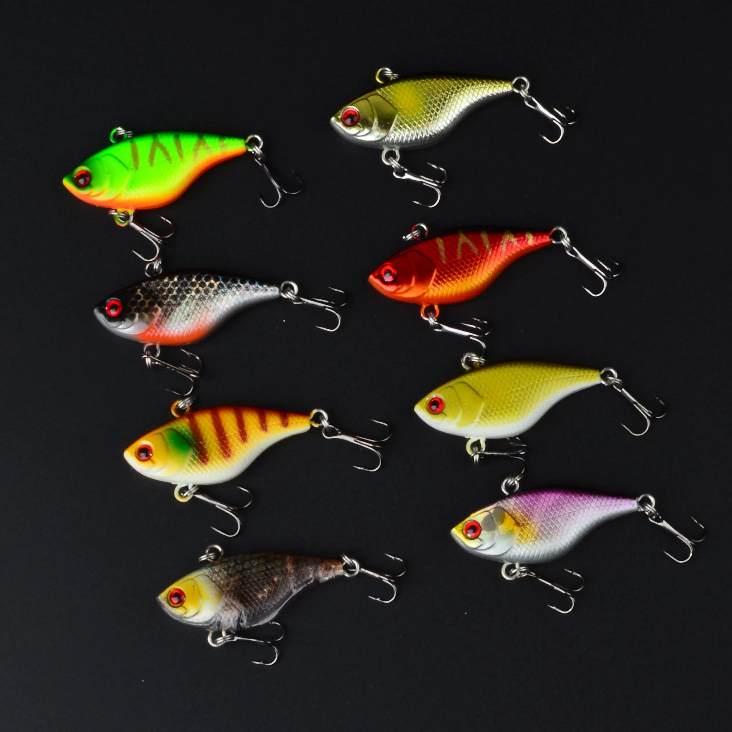 Señuelo Vib de pesca hundido de invierno, señuelo duro de hielo, Mini Wobblers, Crankbait, señuelo de pesca de mar, 1 ud. - imagen 4