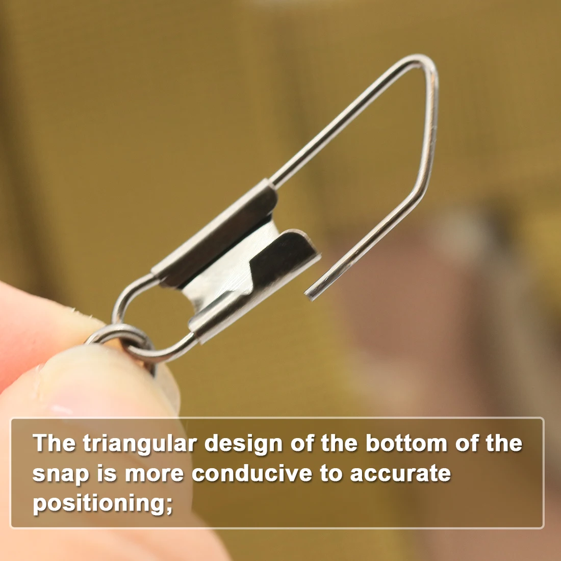 FishTrip 50 piezas de barril giratorio con cierre de seguridad American Snap, multitud para conector de pesca en el mar - imagen 4