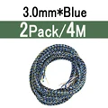 2packs blue braid