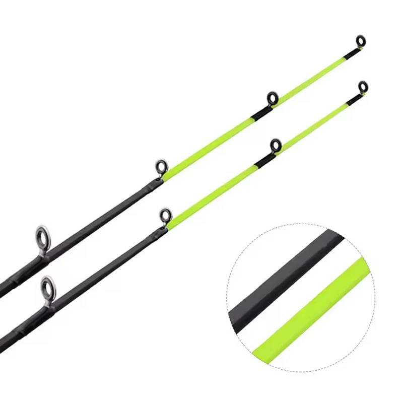 WEIHE 62cm Mini Telescopic Ice Fishing Rod Portable Carbon Fiber River Shrimp Carp Fishing Pole - imagen 3