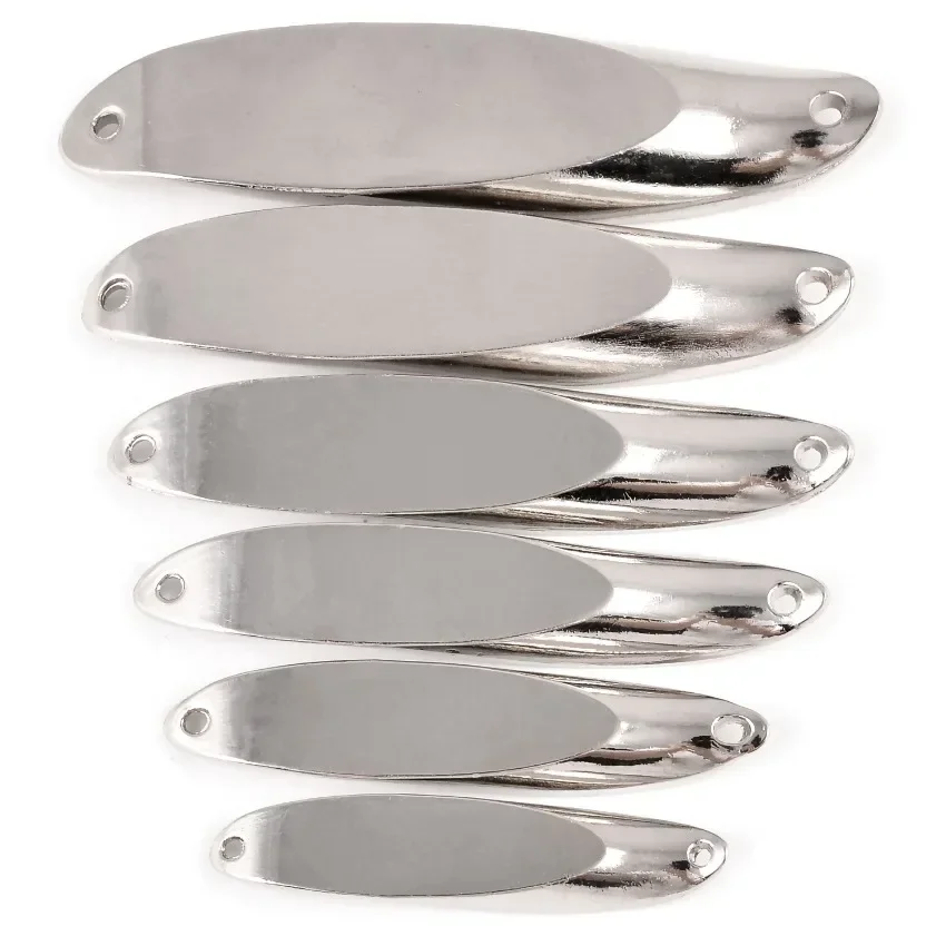 Juego de Señuelos de Pesca de Metal, Kit Wobbler, cuchara de Lucio, aparejos de Pesca artificiales, 10/20 piezas, 10g, 15g, 25g, 40g, 60g - imagen 5