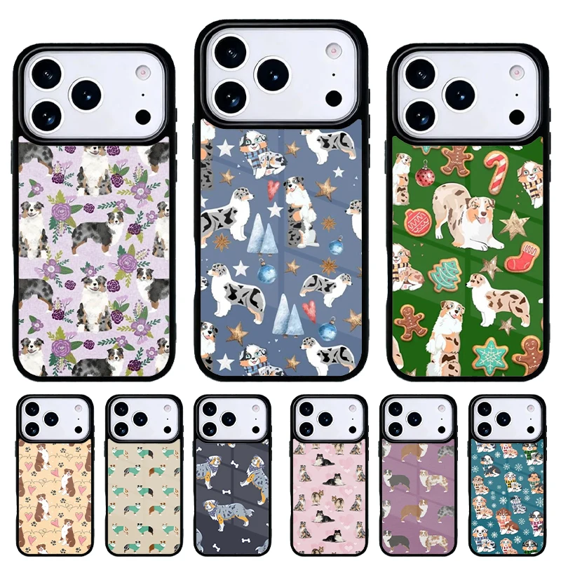 iPhone Funda Pastor Australiano - Compatibilidad 11-17 Pro Max
