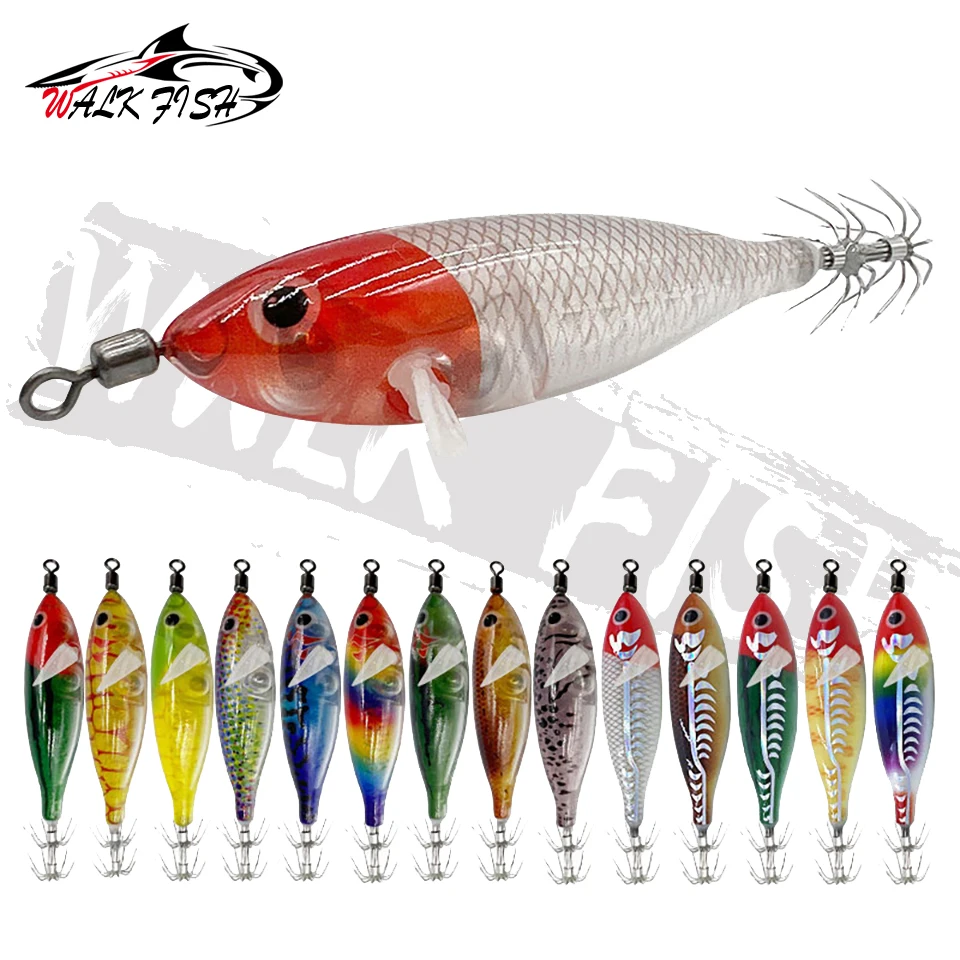 Paleta de colores del señuelo shrimp lure