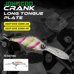 Señuelo Crankbait Profundo Johncoo para Lucio y Black Bass
