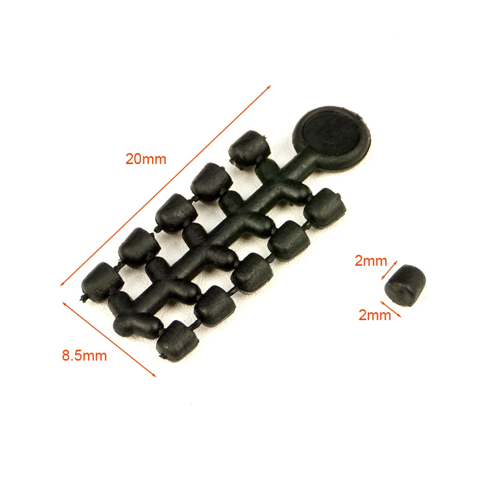 Hirisi-rolhas de anzuelo de pesca de carpa, aparejo de Terminal Ronnie, cuentas de tope para cebo de carpa, accesorios de pesca con tornillo Boilie emergente - imagen 3