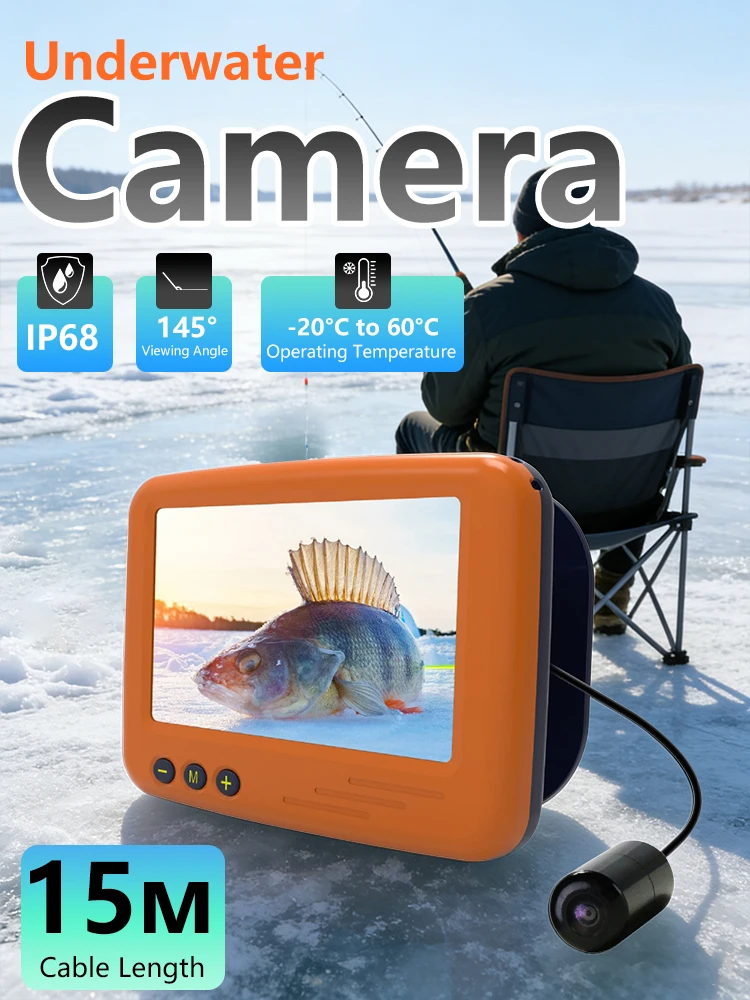 Cámara submarina YOUXIU con pantalla LCD
