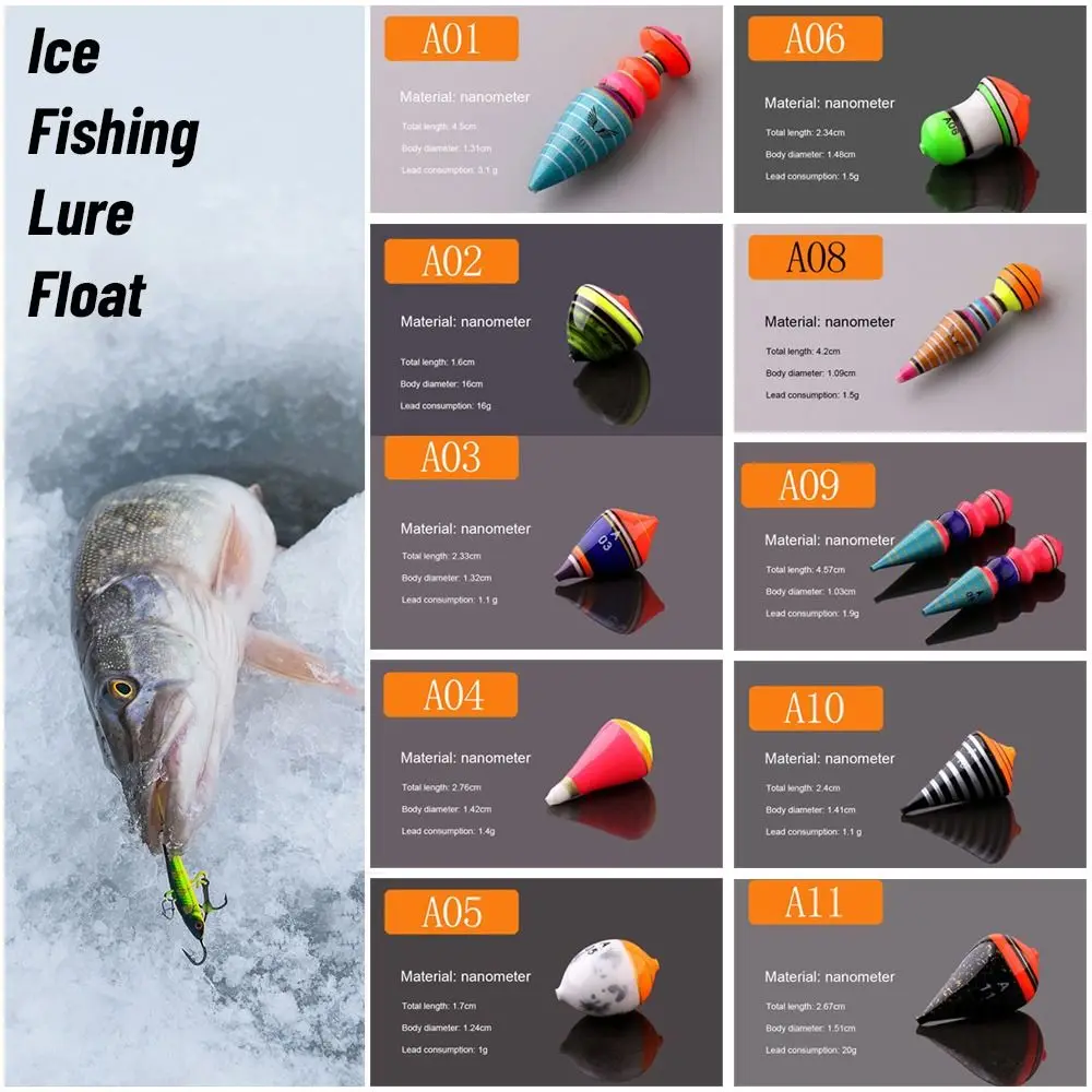 Flotadores de pesca Superfinos, accesorio de pesca de agua dulce, camarón, Grouper, hielo, 1 unidad - imagen 5