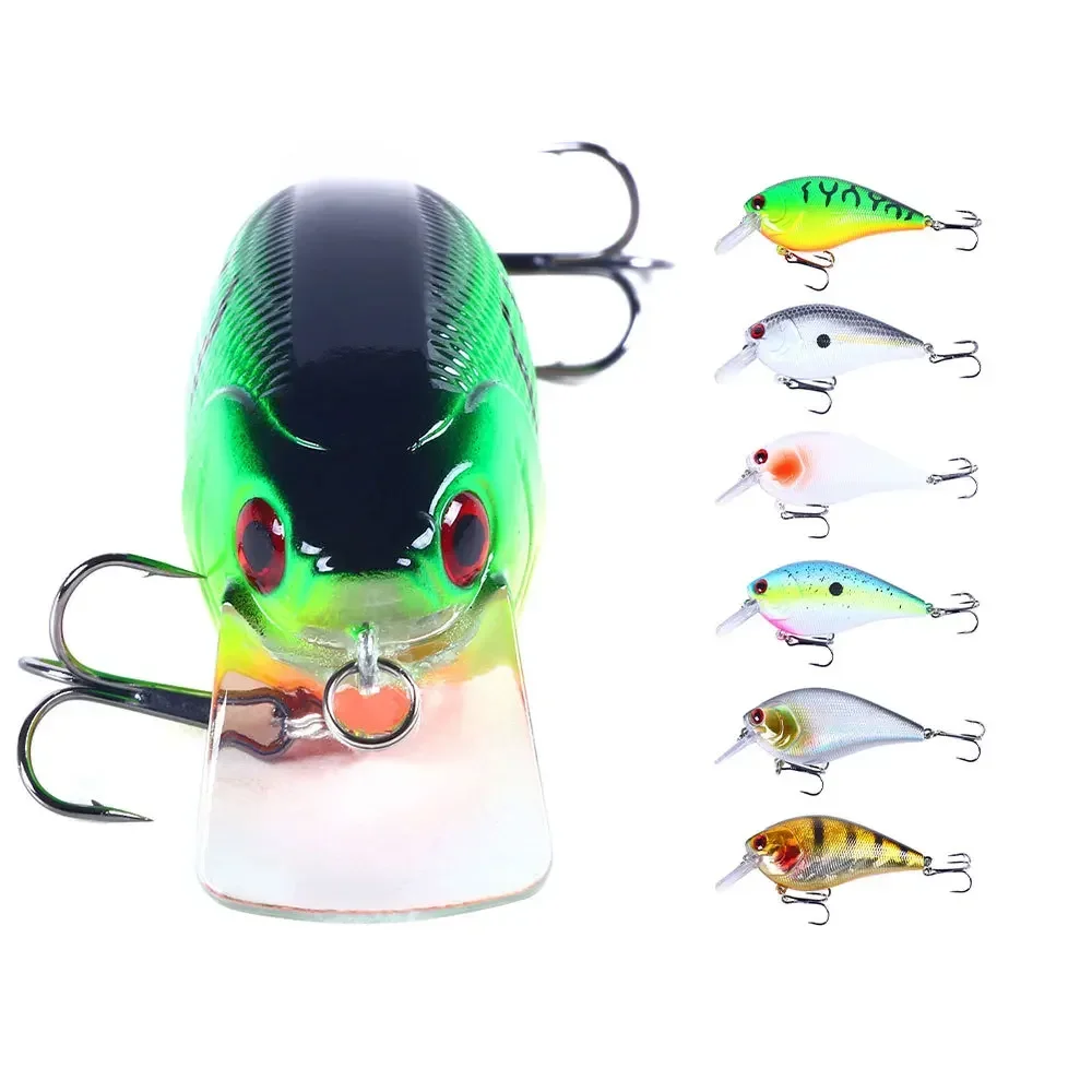 3 unids/set Kit de Señuelos de Pesca cebo de manivela de plástico 15g/8,5 cm Wobblers Crankbait aparejos cebo de lubina Spinners para accesorios de pesca - imagen 2