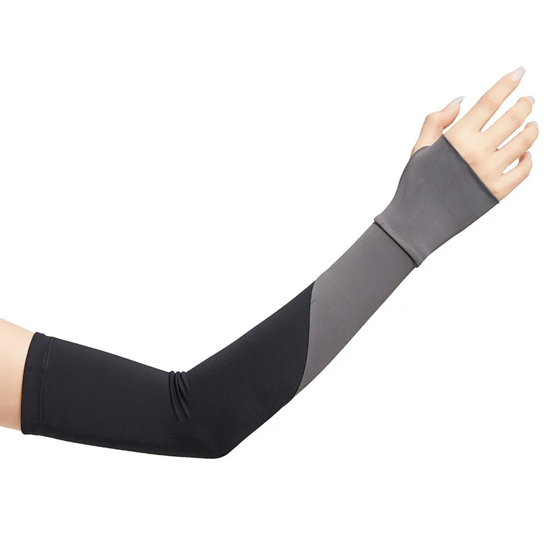 Mangas de brazo para mujer, cubierta de codo de brazo transpirable, protección solar UV, protector solar al aire libre, Mangas de pesca de refrigeración, ciclismo deportivo - imagen 5