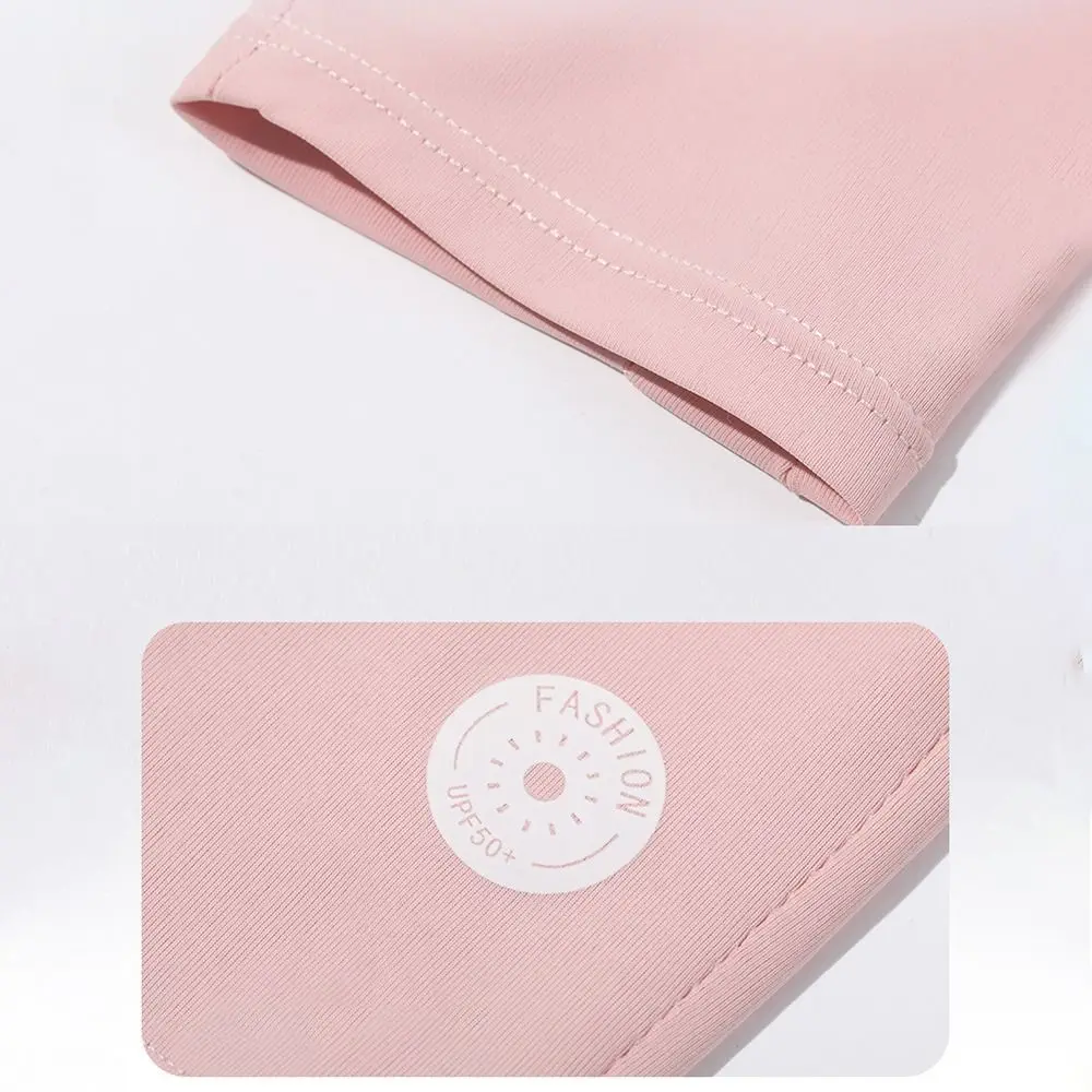 Guantes de seda de hielo con protección UV para verano, guantes transpirables con protección solar para pantalla táctil, guantes para conducir en bicicleta