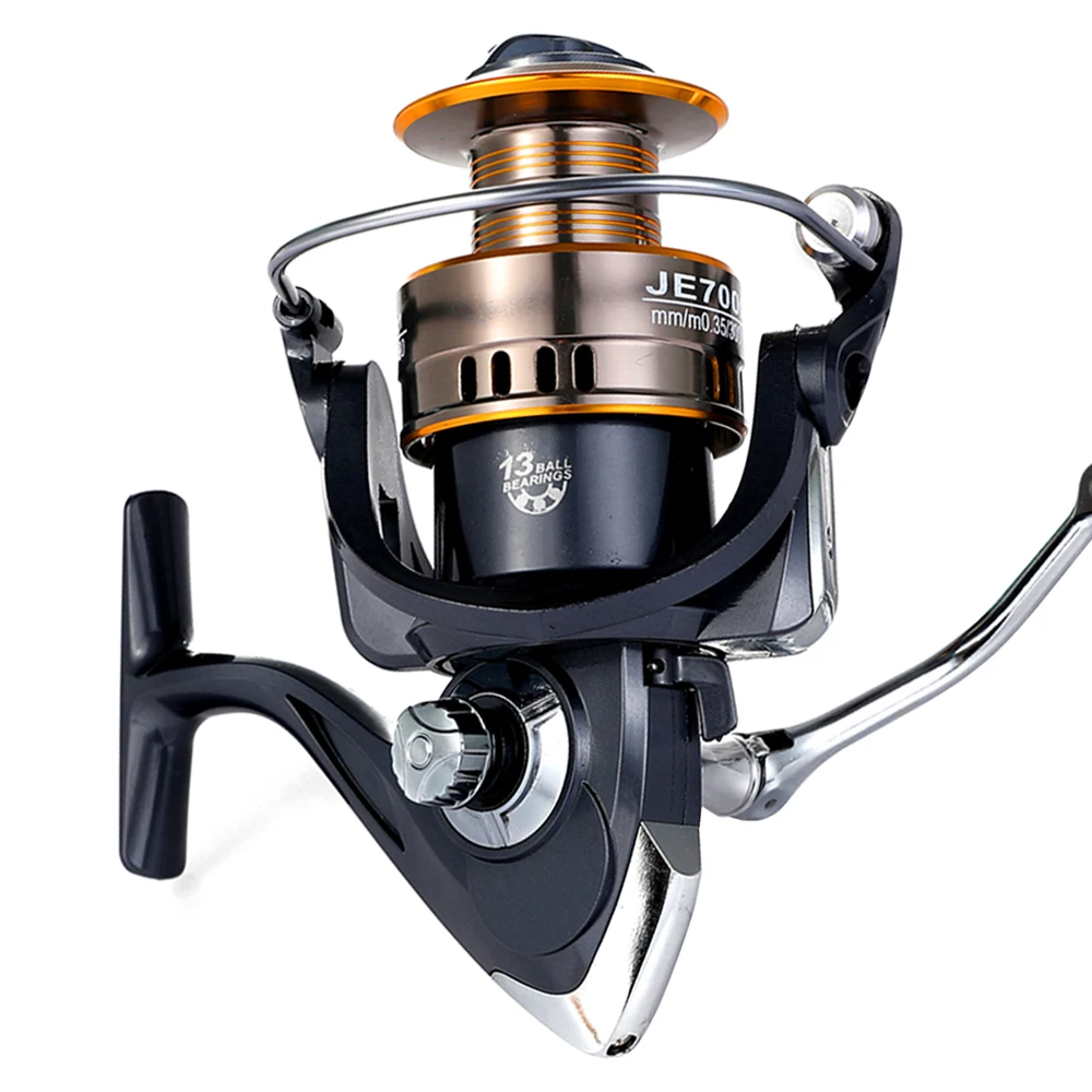 GHOTDA-carrete giratorio de Metal ultraligero para pesca de agua dulce y salada, alta velocidad, arrastre de 2KG-12KG, 5,2: 1 - imagen 4