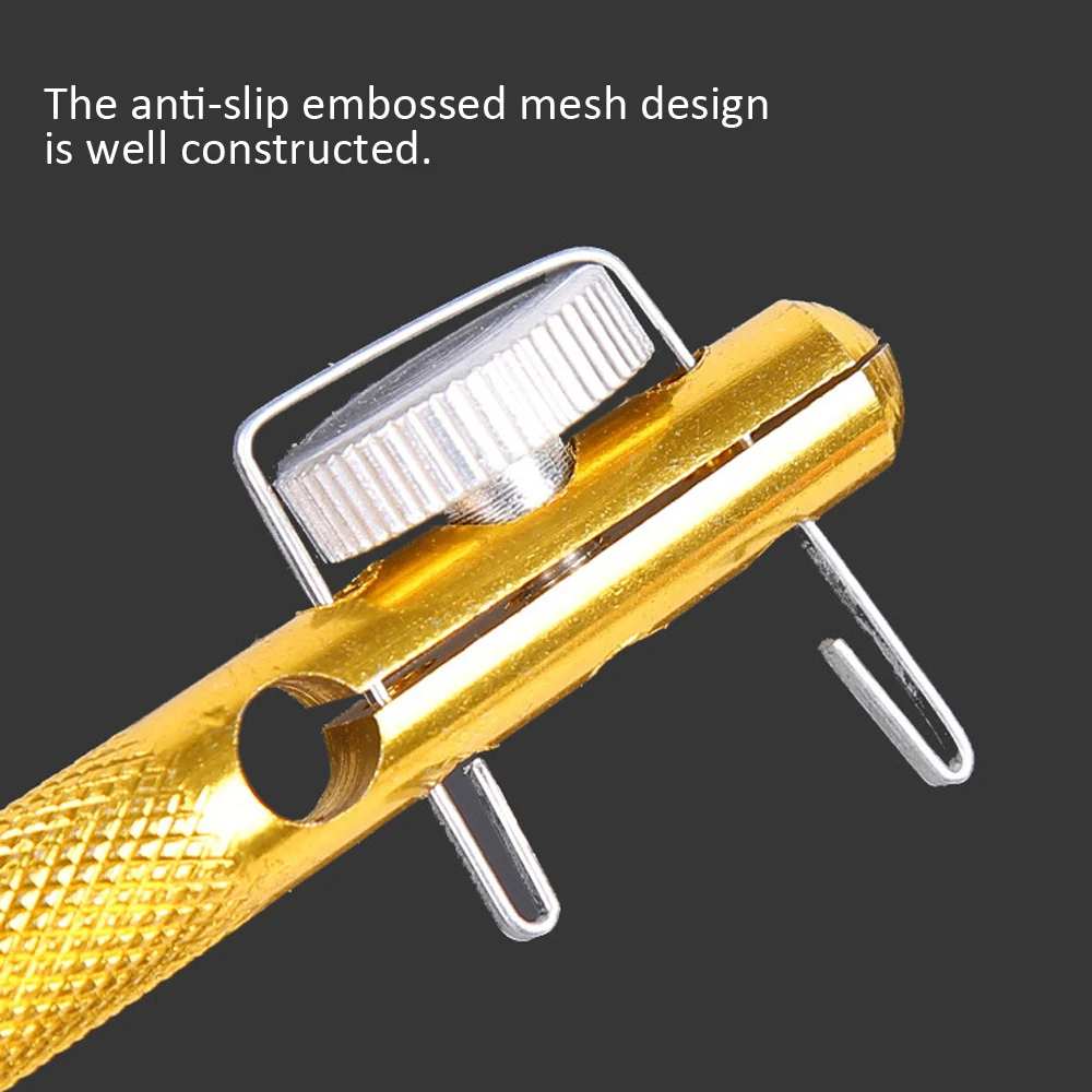 Máquina automática de nivel de gancho para sedal de pesca, nudos de aguja rápidos de doble cabeza, dispositivo para atar anzuelos, accesorios rápidos de aleación de aluminio - imagen 4